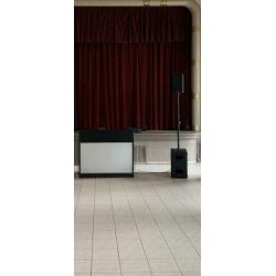 2x QSC K8.2 + 1x QSC KS212C incl. originele transporthoezen