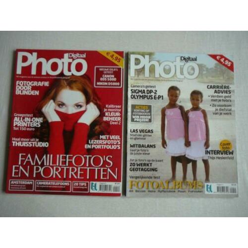 2 x Photo digitaal, uitgave 9 en 11