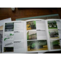 landbouw folder Opraapwagen Mammut + Veldhakselaar Fox 6650