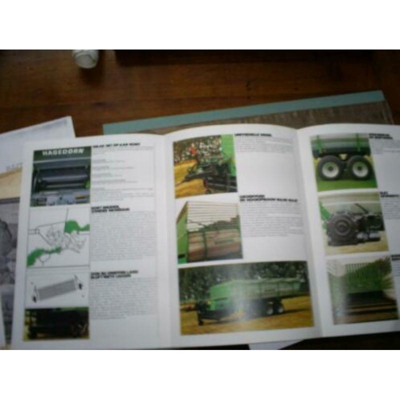 landbouw folder Opraapwagen Mammut + Veldhakselaar Fox 6650