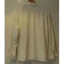 Alexon witte blouse overhemd maat 34