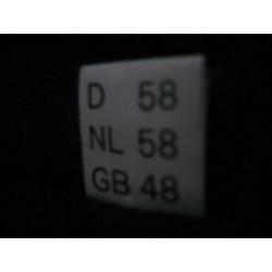 MQP leren ( motor )broek maat 58 ( Valt als maat 50 )