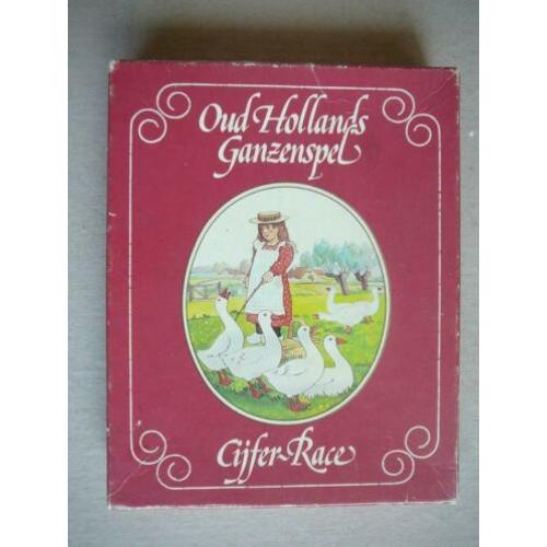 oud-hollands ganzenspel en cijferrace
