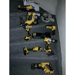 NIEUW Divers DEWALT 18V accu gereedschap OP=OP