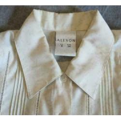 Alexon witte blouse overhemd maat 34