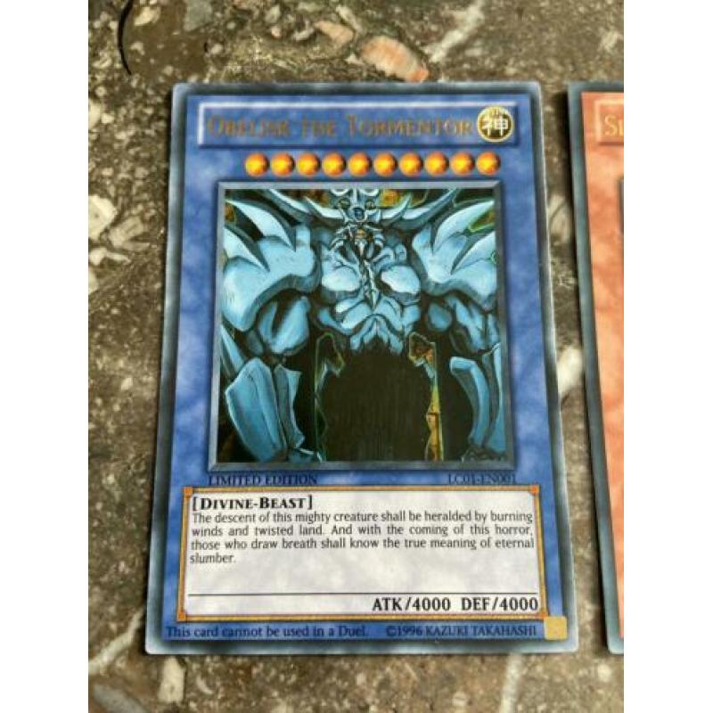God cards set ultra rare MINT