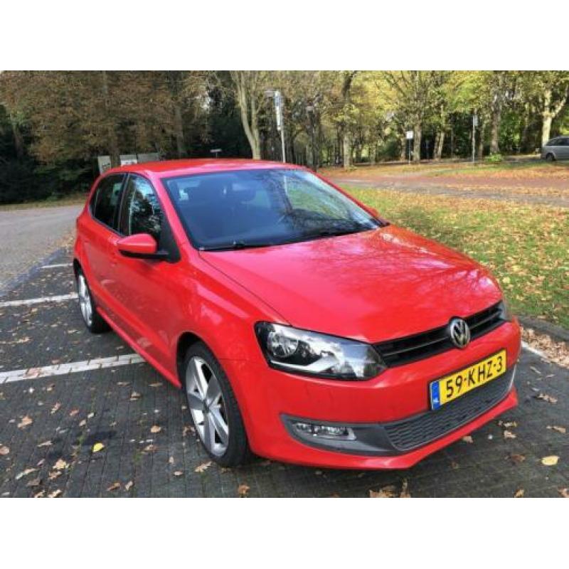 Volkswagen Polo 1.4 16V FSI 63KW 2009 ROOD HIGHLINE