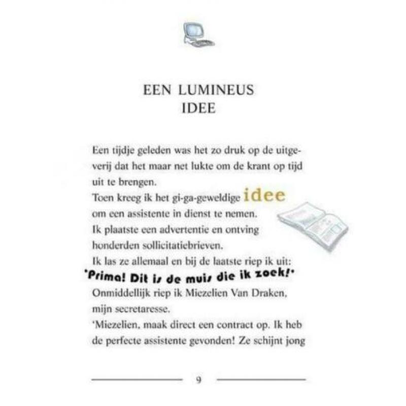 Geronimo Stilton - 01 - Mijn naam is Stilton, Geronimo Stilt