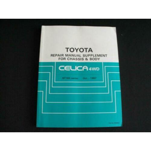 Dealer Toyota Werkplaatsboeken - Werkplaatshandboeken