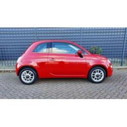 Fiat 500 1.2 2012, Panoramadak, airco, LM velg, Leer, MOOI