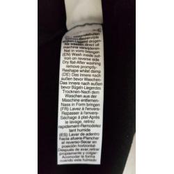 Shirt zwart met lange mouwen