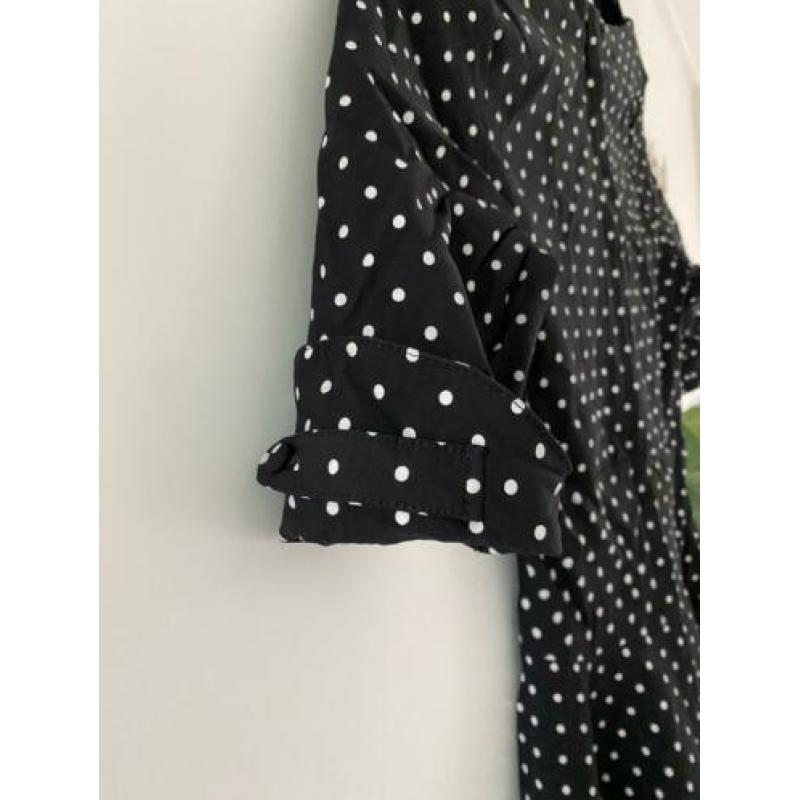Prachtige swing polkadotjurk Unique vintage
