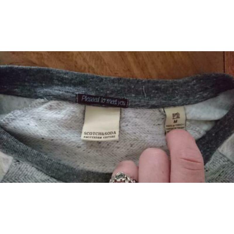 Scotch maison soda top shirt t-shirt zgan maat m