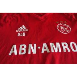 Officieel persoonlijk AJAX shirt van Ronald De Boer maat M