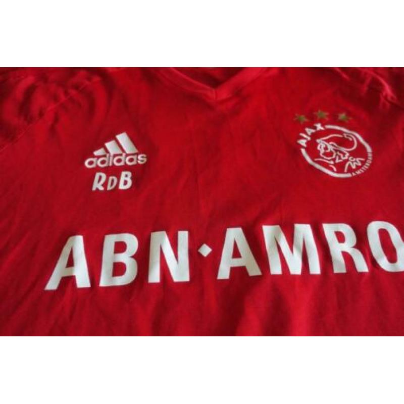 Officieel persoonlijk AJAX shirt van Ronald De Boer maat M