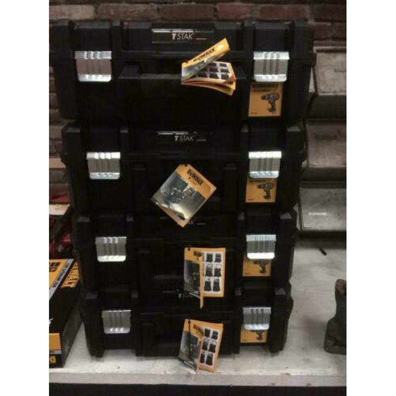 NIEUW Opberg Koffer Dewalt TSTAK