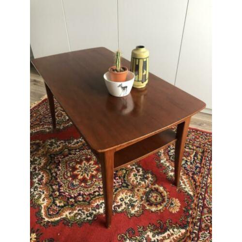 Vintage houten salontafel | Jaren 50/60