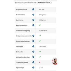 stoomgenerator Tefal/Calor