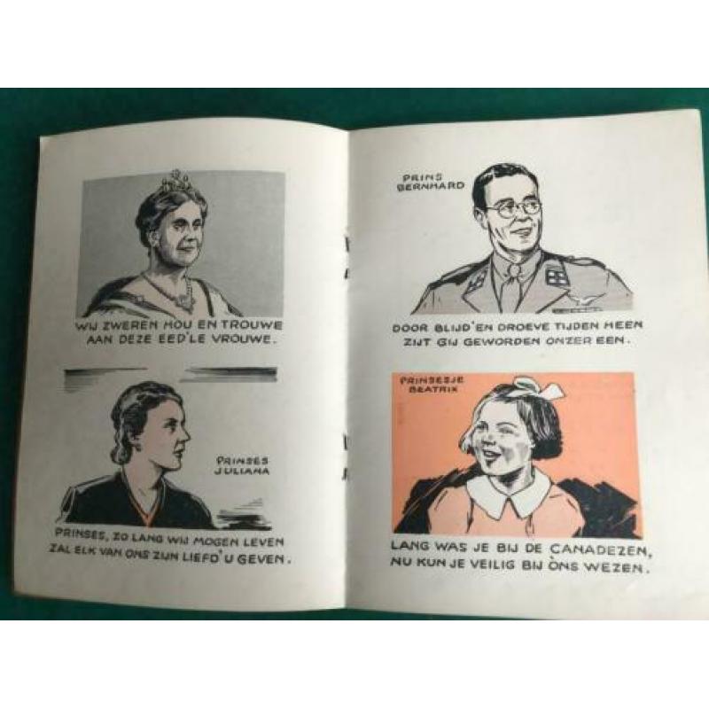 jeugd bevrijdingsboekje 1945 wo2 ww2