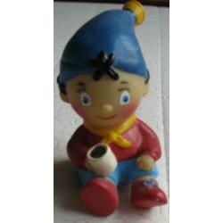 2x Noddy tandenborstelhouder + 2x Noddy popje (Enid Blyton)