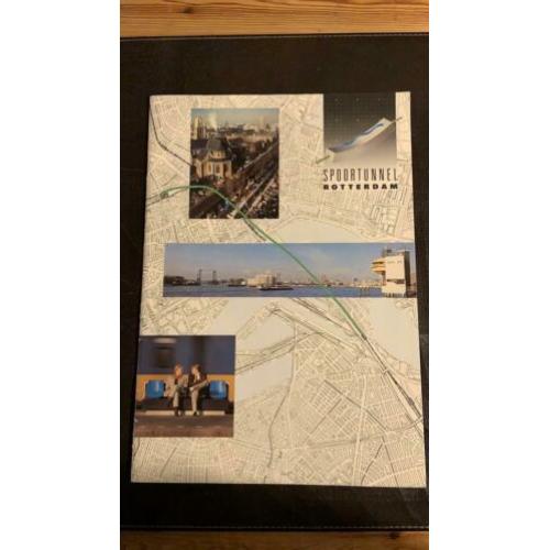 Brochure: spoortunnel Rotterdam 1987