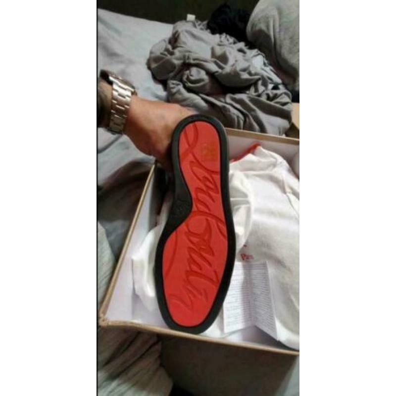 Louboutin High Top Suède Sneakers ALLE MATEN LEVERBAAR