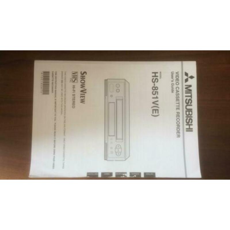 Mitsubishi videorecorder
