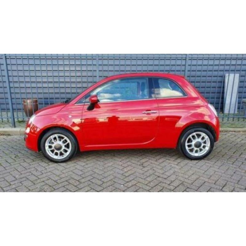 Fiat 500 1.2 2012, Panoramadak, airco, LM velg, Leer, MOOI