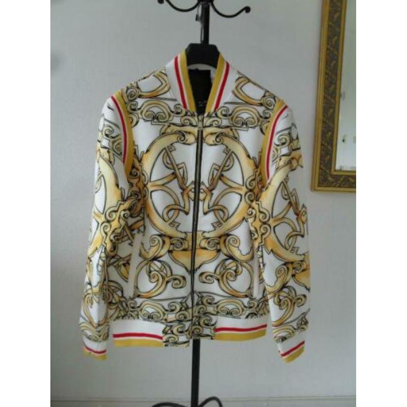 Prachtige Exclusieve sweater jack versace gucci look