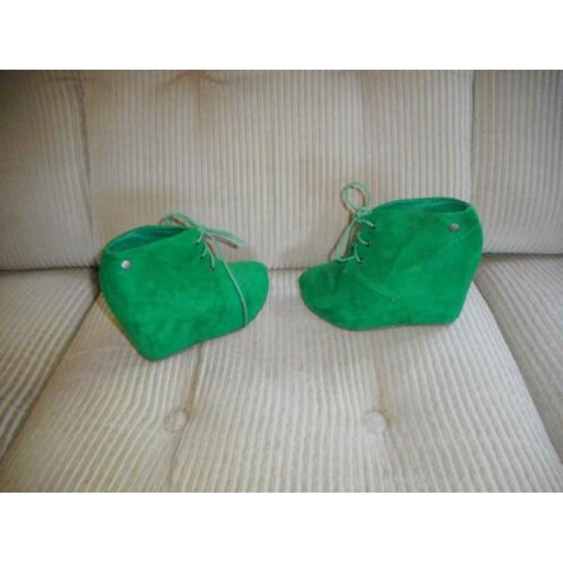 als nw mooie groen aparte ds schoenen maat 39