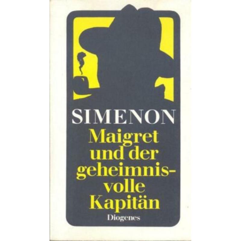 Simenon =10 verschillende titels in het Duits-vooral Maigret