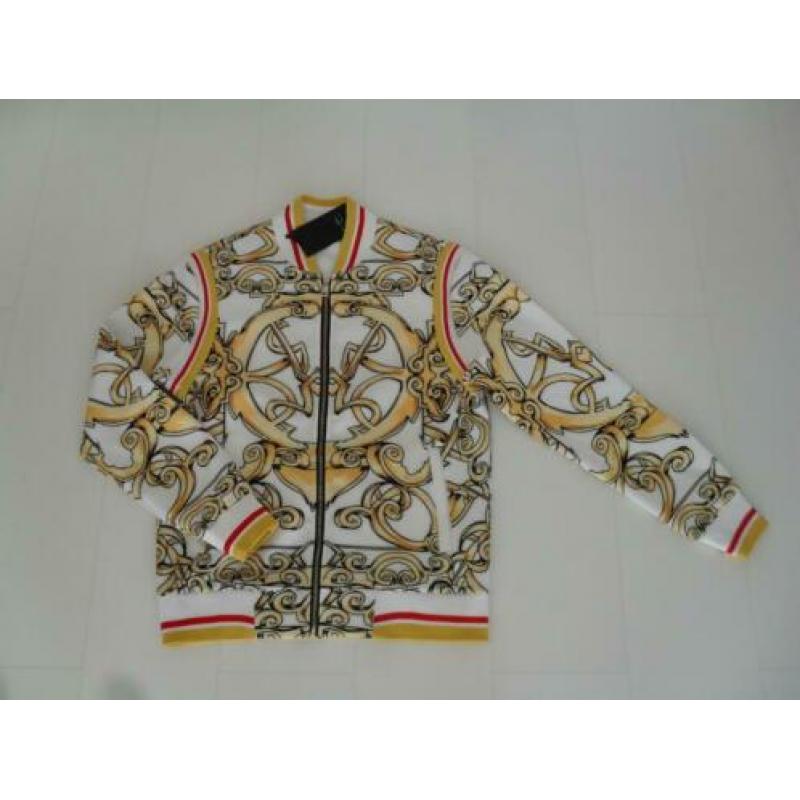 Prachtige Exclusieve sweater jack versace gucci look