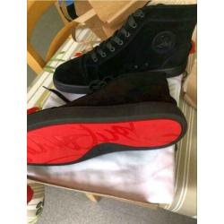 Louboutin High Top Suède Sneakers ALLE MATEN LEVERBAAR