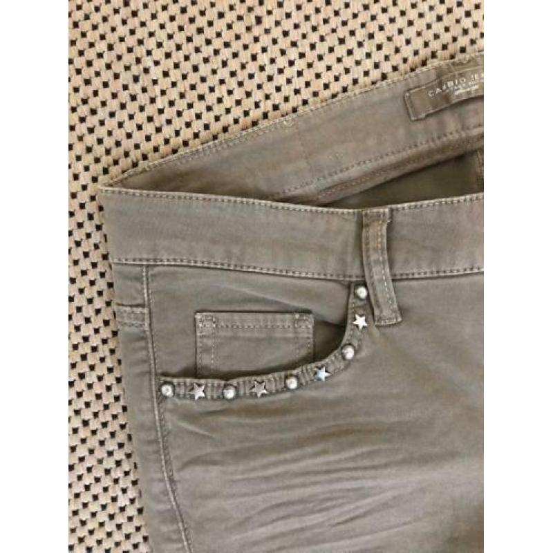 Cambio jeans broek groen 36 / 38