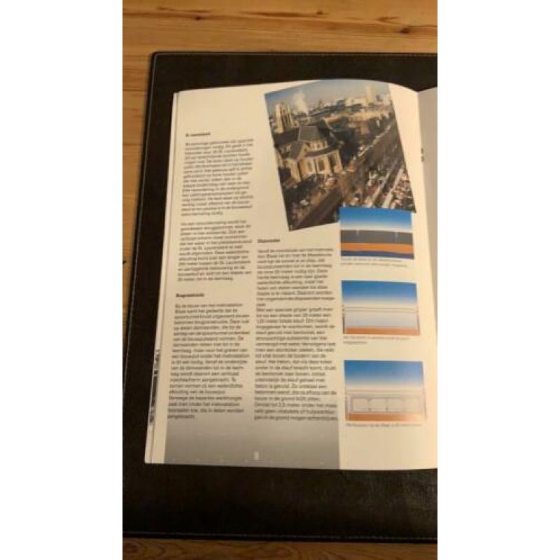 Brochure: spoortunnel Rotterdam 1987