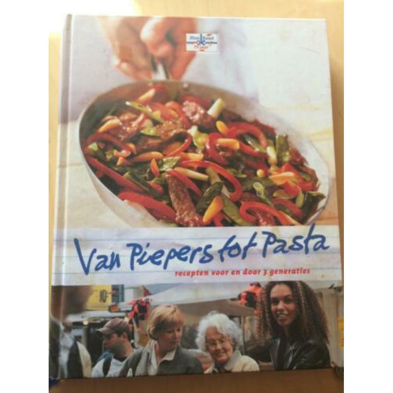 Recepten voor en door 3 generaties, van piepes tot pasta e.a