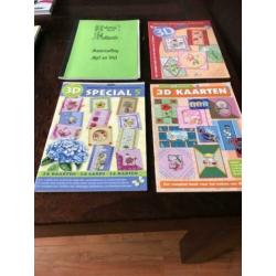 Kalligrafie boeken en map met 3D van Janneke Brinkman