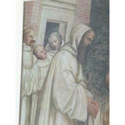 Jezus met apostelen 71 hoog en 94 breed