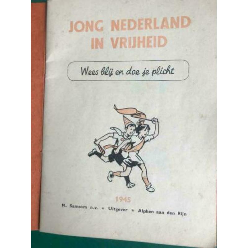 jeugd bevrijdingsboekje 1945 wo2 ww2