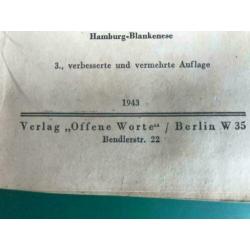 Militair woordenboek origineel wo2 ww2