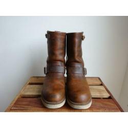 RED WING Engineer boots 2971 laarzen maat 37,5 Cognac