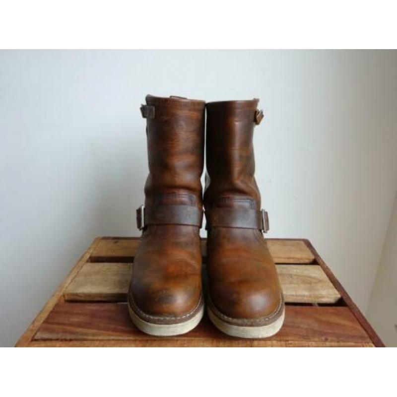 RED WING Engineer boots 2971 laarzen maat 37,5 Cognac