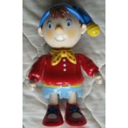 2x Noddy tandenborstelhouder + 2x Noddy popje (Enid Blyton)