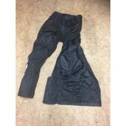 Dames motorbroek maat XL