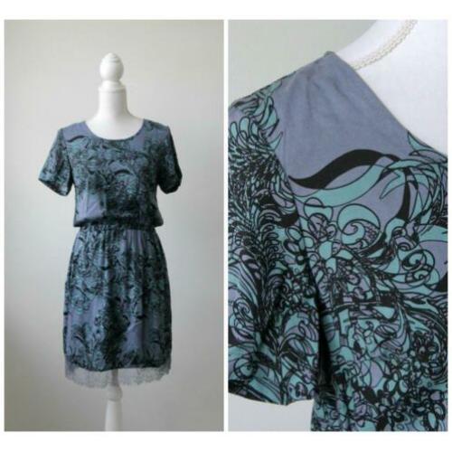 Vero Moda - NIEUW / prachtige jurk kant / blauw / maat S