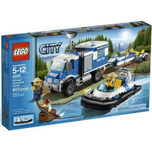 Lego City nr. 4205 Commandocentrale NIEUW incl. boekjes!!