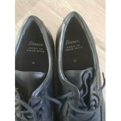 zwarte leren schoenen maat 10 / 45