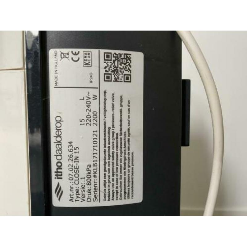 Itho Daalderop close in boiler