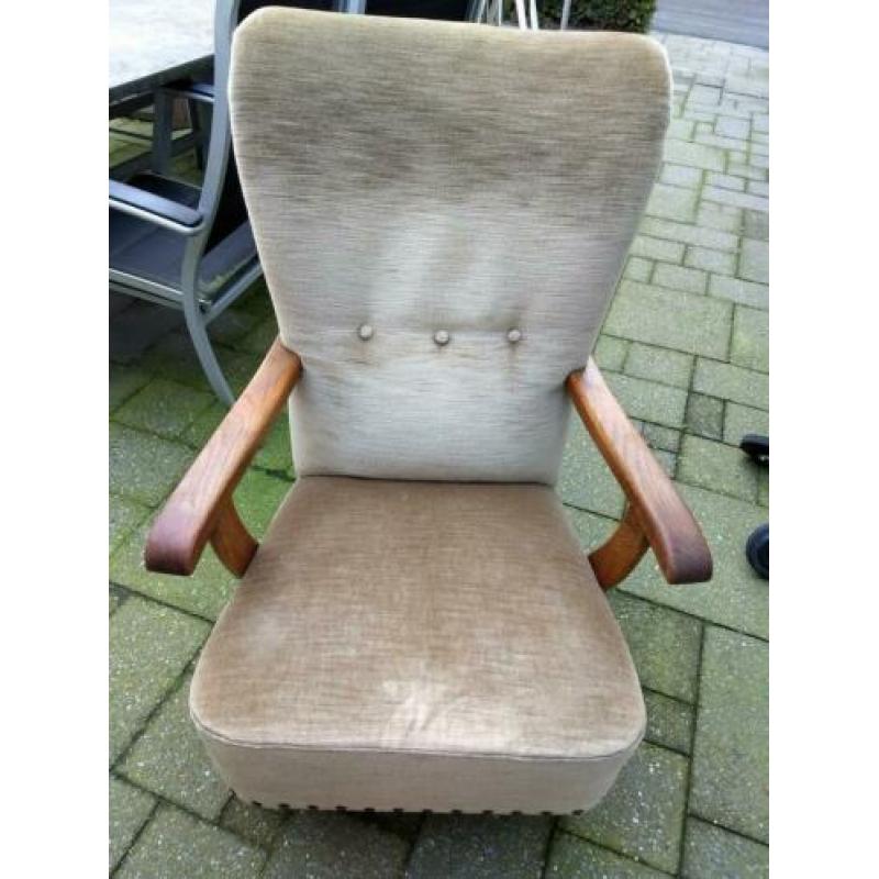 vintage retro fauteuil zie omschrijving