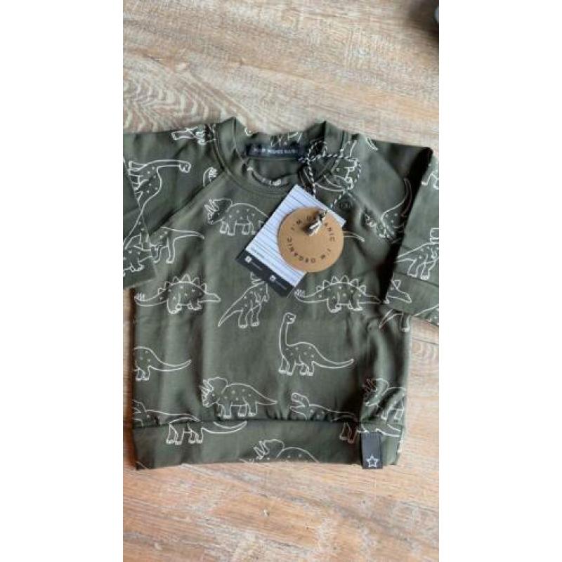 Your wishes dinosaurs sweatshirt nieuw 74/80